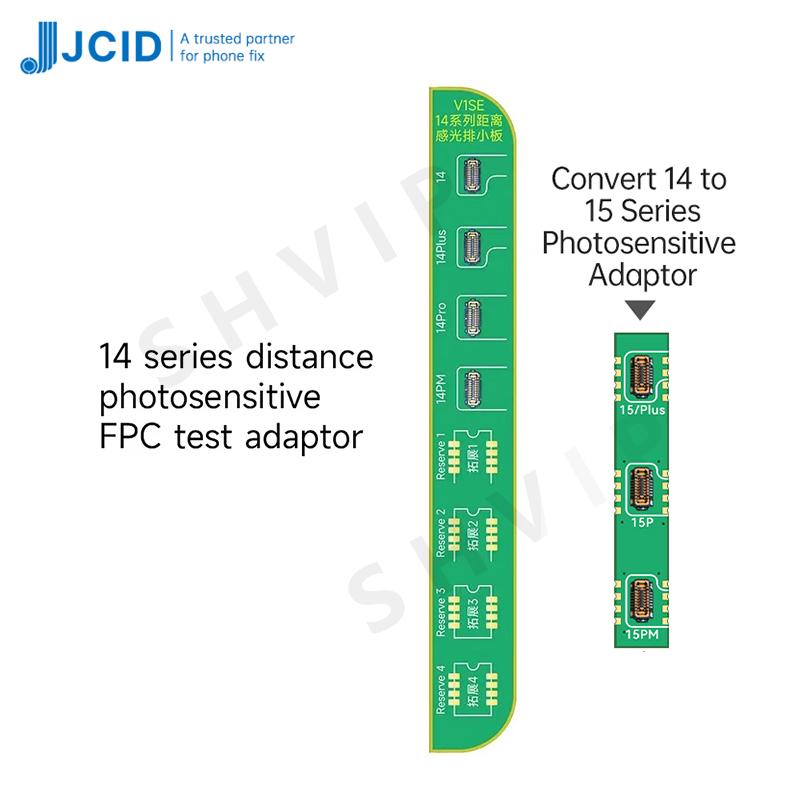 NEW JCID JC V1SE V1S PRO Dot Matrix Face LCD True Tone Photosensitive Original Color Fingerprint Battery Board for IPhone X-16pm