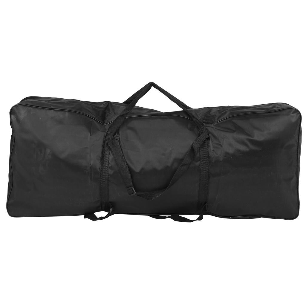 61‑Key Keyboard Bag Electronic Organ Piano Protective Case Waterproof Oxford Cloth Black