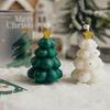 Handmade Christmas Tree Candle With Refined Paraffin And Bean Wax Blend Fragrant Candle