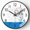 14-inch 35cm New Chinese Style Wall Clock Living Room Home Silent Wall Clock Bedroom Clock Hanging Table Quartz Clock