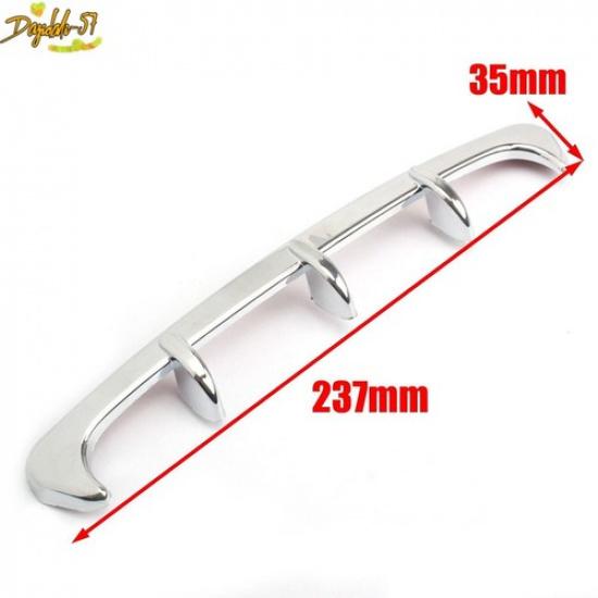 Motorcycle Chrome Front Fairing Scoop Trim For Honda Goldwing GL1800 2001-2011