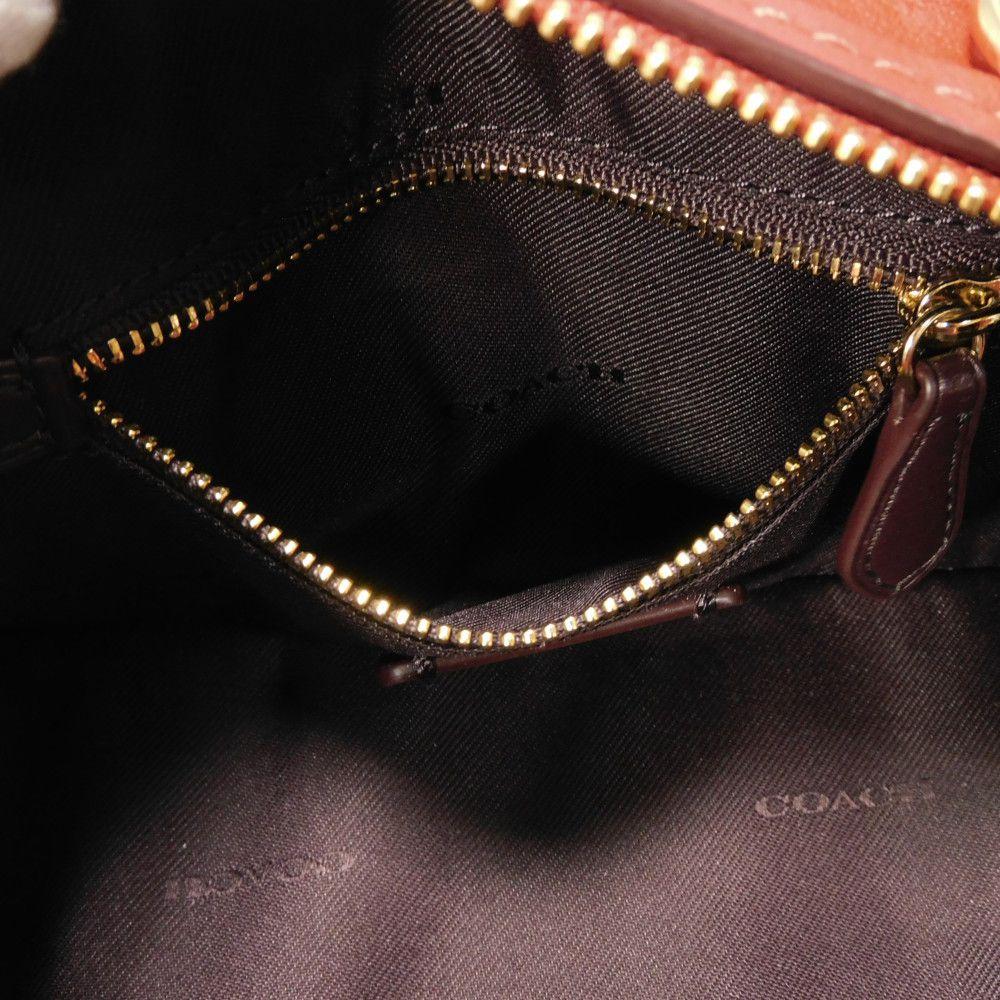 Used Dreamer 21 Calfskin 2-Way Shoulder Bag with C Logo (Red) (Product Code: 9726, 67021, 7922) Women's from Japan