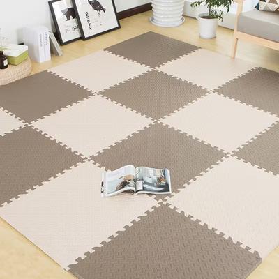 30x30cm EVA Kids Foam Play Mat Thickened Interlocking Puzzle Floor Mat for Crawling Bedroom Home Non Slip Soft Summer Carpet Rug