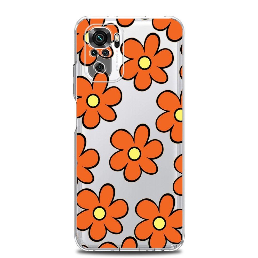 Módní roztomilý avokádový umělecký nový čtvercový průhledný kryt na telefon pro Xiaomi Redmi Note 12 11 9S 9 8 10 Pro+ 7 8T 9C 9A 8A K40 herní kryt