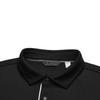 Fila Golf Series Simple Texture Casual Sports Comfortable Knitted Long Sleeve Polo Shirt Men Tops Deep-Black A11M615210FBK