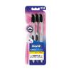 Crisscross Sensitive Extra Soft Toothbrush For Adults, Ultrathin Chracoal Bristles, Multicolour Toothbrush Set, (Buy 2 Get 1 Free)