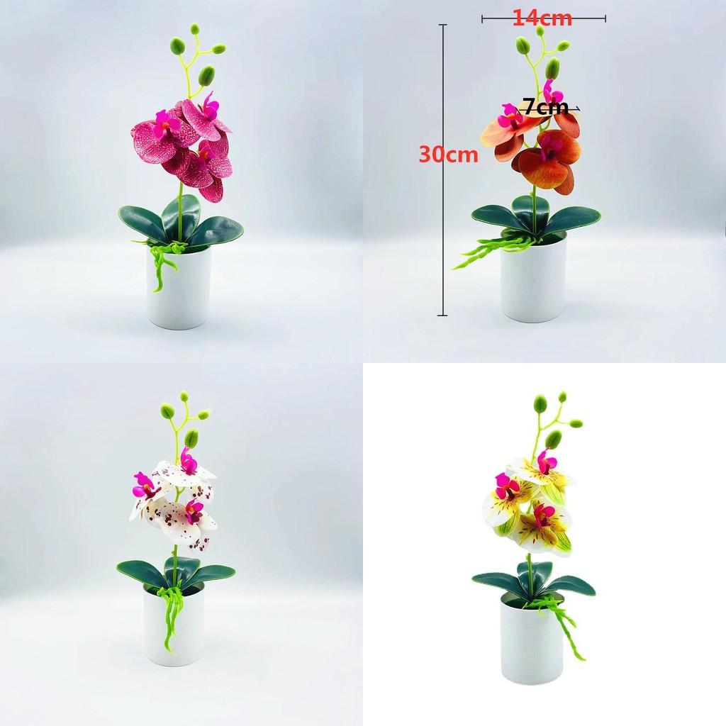Artificial Orchid Plant With Pvc Material For Home Decor And Gift Giving
