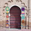 Diwali Festival Decor Creative Elephant Couplet Paper Door Hanging Set Banner