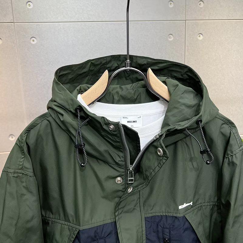 Men's Versatile Spring Hooded Workwear Jacket