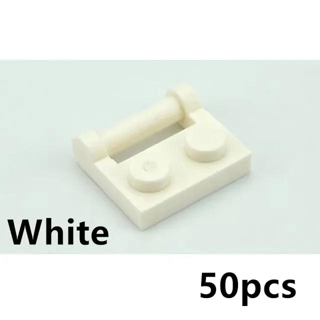 Kompatibel 63868 92280 60478 18649 MOC Teil Bauplatte Speziell 1x2 mit Griffen Dünner Stein Clip DIY Baustein Kinderspielzeug