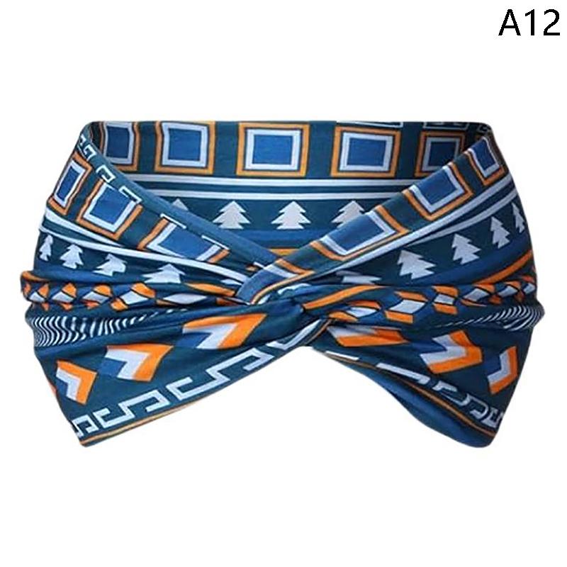 Verbredende Hoge Sterkte Boheemse Yoga Sport Hoofdband Afrikaanse Stijl Hoofdband Yoga Hoofdband Voor Oefening