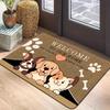 Pet floor mat carpet, toilet floor mat, bathtub edge foot mat, absorbent floor mat, bedroom floor mat