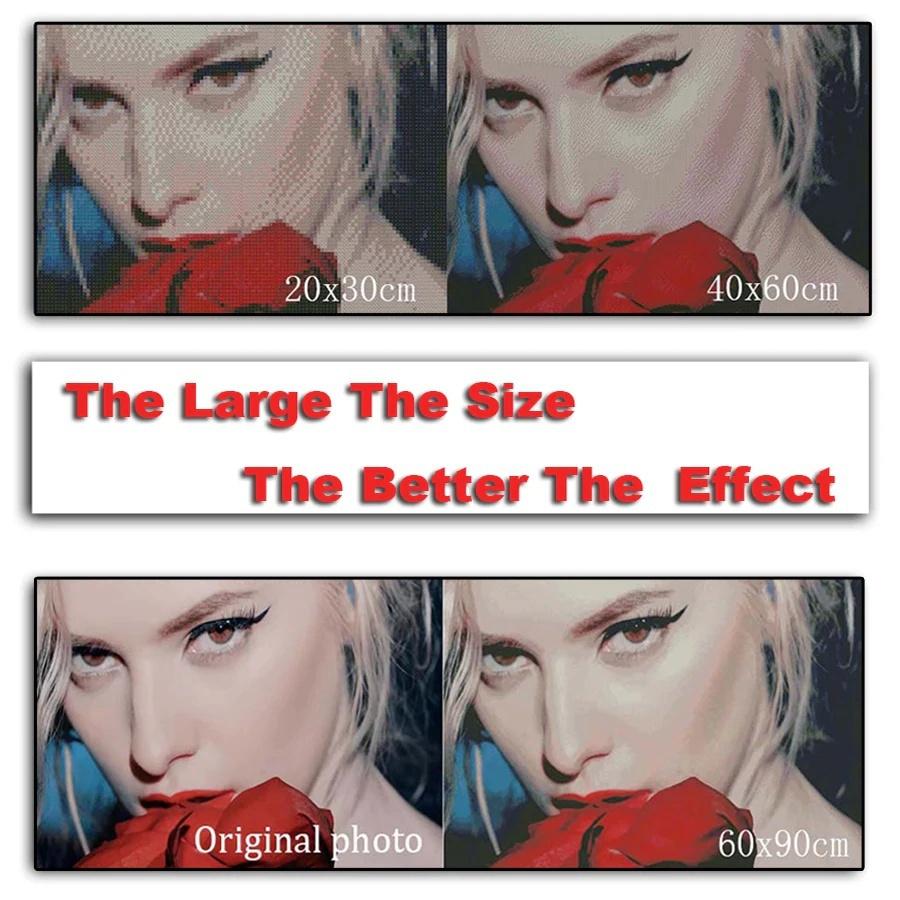 5D-Diamant-Stickerei zum Selbermachen, schwarzes Einhorn und Mond, Kreuzstich, volles, rundes, quadratisches Diamantgemälde