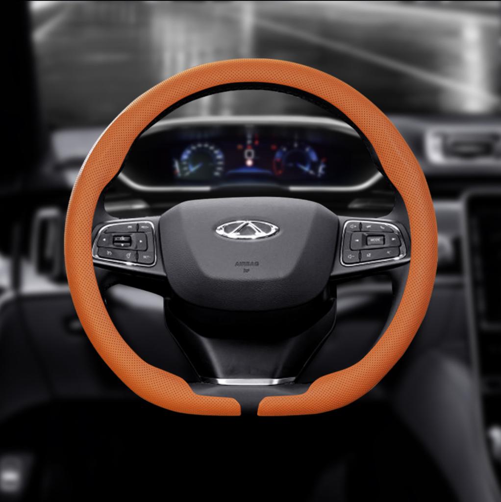 Aktualisierung Lenkradbezug, Mikrofaserleder, Für Chery Tiggo 8 L 7 8 9 Plus Pro Max Omoda C5 Exeed LX TXL 2021-2024