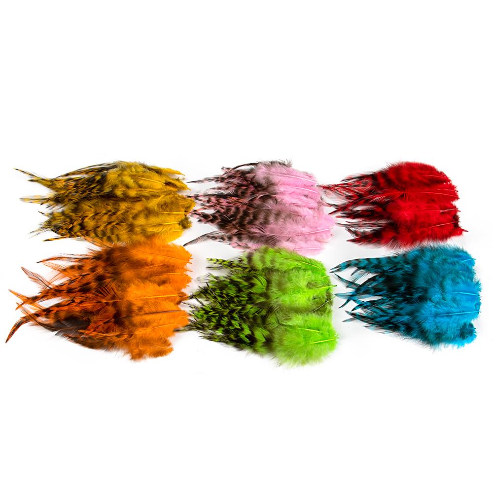 10-15Cm Dyed Chicken Feathers Natural Pheasant Feather For Party Diy Jewelry Handicrafts Plumes Crafts Decoration R