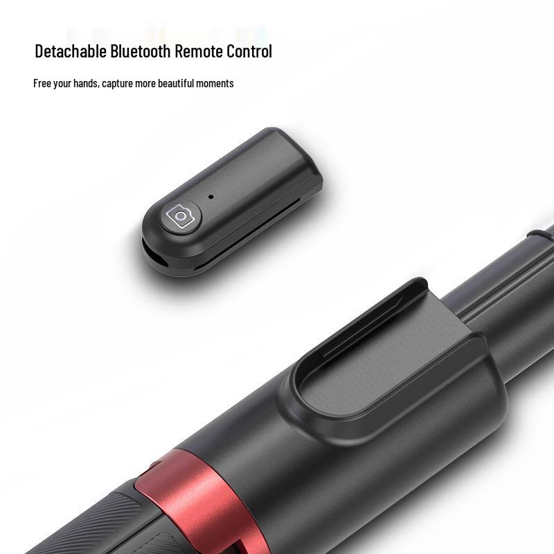 1.3m Bluetooth Selfie Stick Tripod with Remote Control for Live Broadcast and Photography.