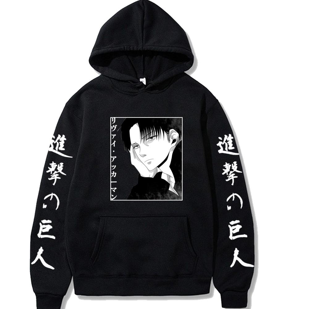 

Japanese Popular Anime Characters Hoodie New Men Women Harajuku Pullover Street Wear Unisex Autumn Winter Plushed S