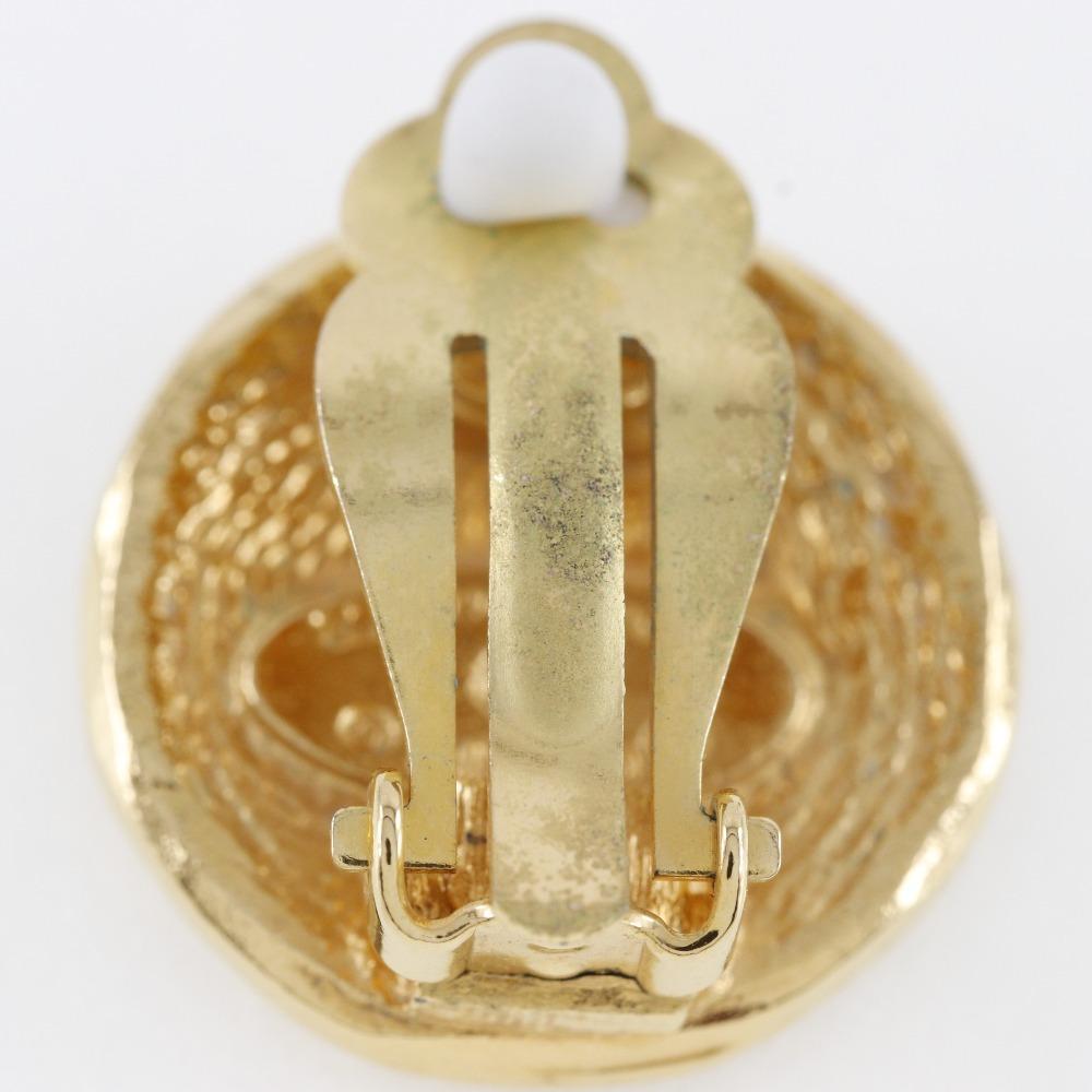 CHANEL 31 RUE CAMBON Earring vintage Plated Gold 10.2g Women Used