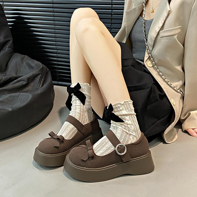 Fashion Summer Shoes Ladies Female Footwear Clogs Platform Oxfords Women's 2024 New Dress Creepers Leather Mary Janes Shoes Woman Flats