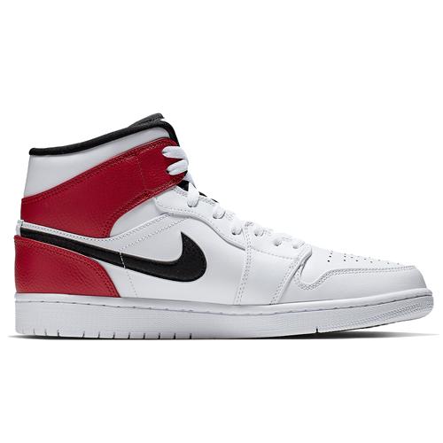 New Air Jordan 1 Mid 'White Chicago' 554724-116