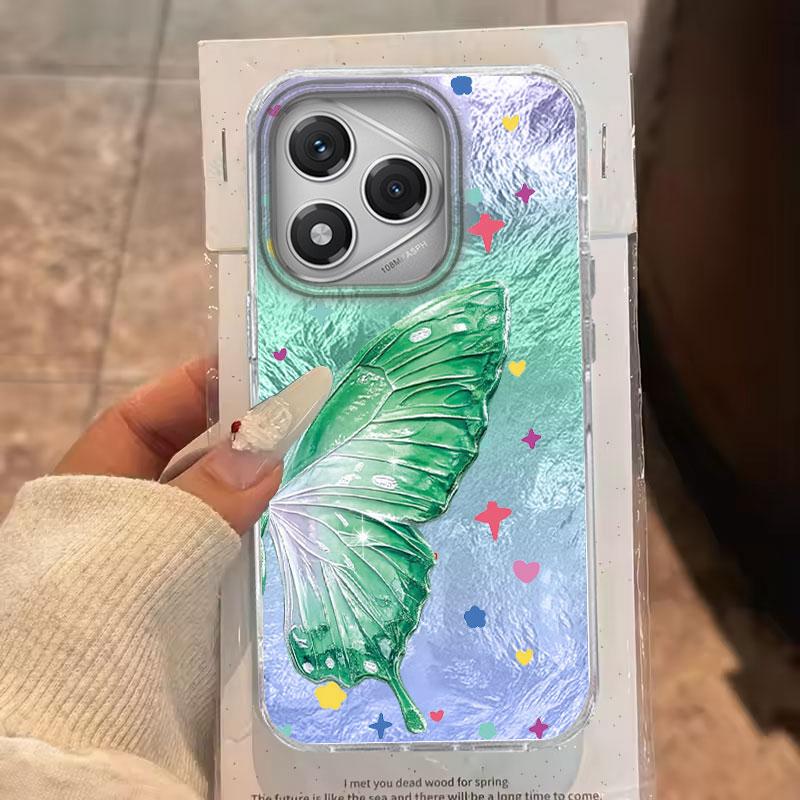 Case For Honor 400 Lite 200 Pro 200Lite X9c X9a X8b X8a 5G Phone Cover Butterfly Gradient For Honor 200 Protective Silicone Bags