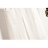 DIMANAF 2026 Summer Plus Size Women Pants Elastic Waist Oversize Loose Casual Lady Shorts Cotton Solid Black White 5XL