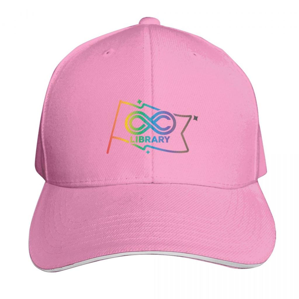 AC Library  PRIDE Baseball Cap Sunhat F Cosplay Fishing Cap Boy Womens