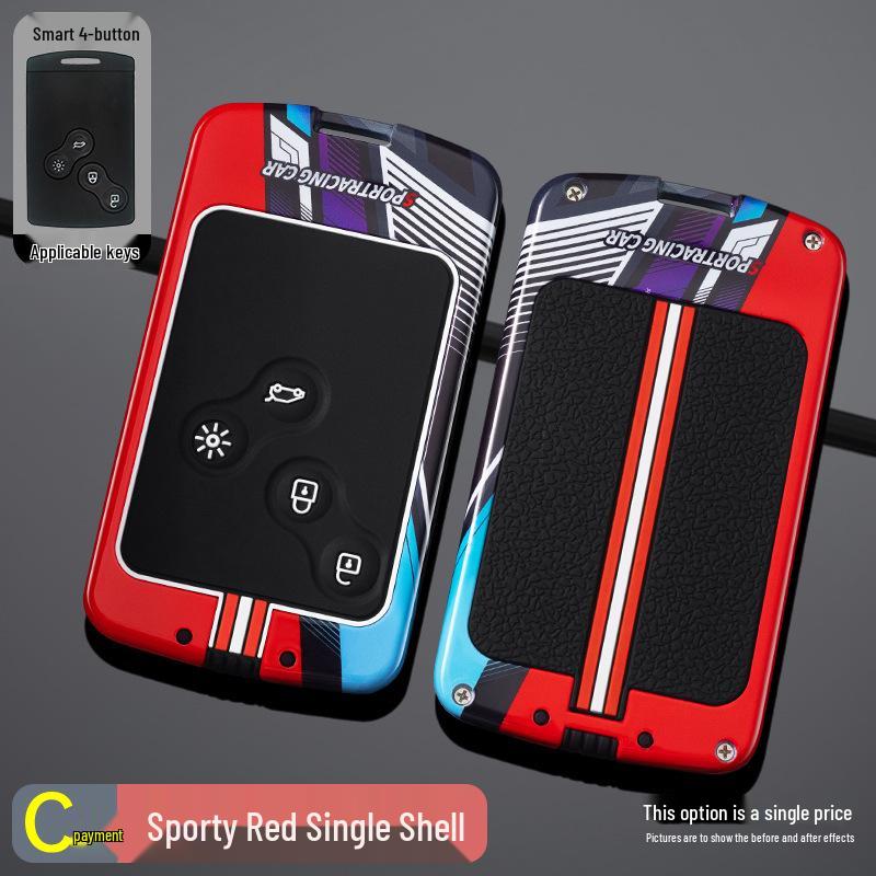 Fits Renault Koleos, Captur, Megane, Talisman, and Latitude Key Covers and Buckles.