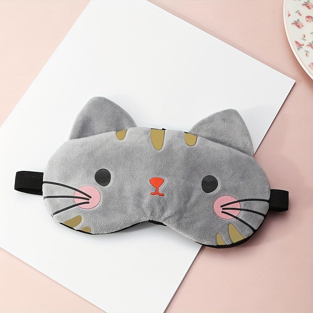 Cartoon design specific shading sleep eye mask, portable shading device for travel, office and rest to relieve eye fatigue