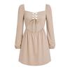 Missy Empire Womens/Ladies Up Front Long-Sleeved Mini Dress