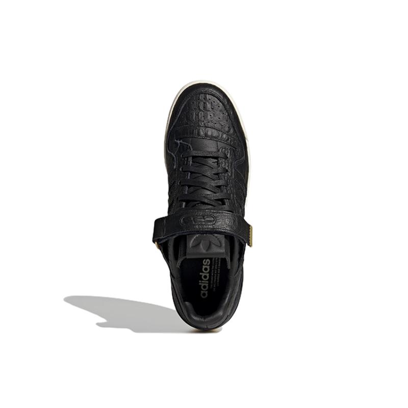 Adidas Forum 84 Low 'Croc Skin Black' Sneakers HP5550