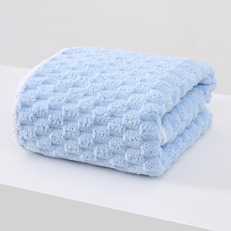 Adult Super Absorbent Ultra-fine Towel, Quick Drying Texture Towel, Soft Home Bath Towel