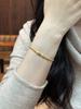 Transfer Koi Handornamente Goldperle Kleiner Fisch Armband für Damen 2024 Neuer Stil Goldperle Perlen Glücksbringer Armband Heißer Verkauf