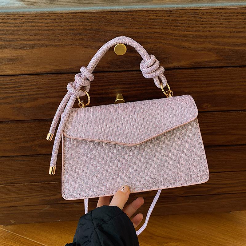 Women'S Fashion Shoulder Messenger Bag Early Spring Versatile Portable Small Square Bag