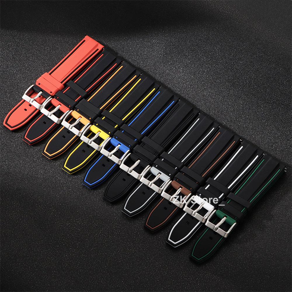 Heißer Verkauf 20MM 22MM Silikon Uhrenarmband 20/22mm Universelles Uhrenband Armband für P22 Smartwatch & Andere Uhren Armband