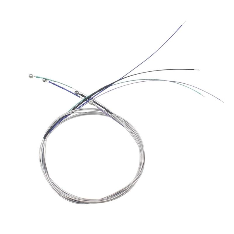 Cello Strings Replacement Full Sets with Steel Core Nickel Plated Ball End Nickel Chromium Wound Musical Instrument Part