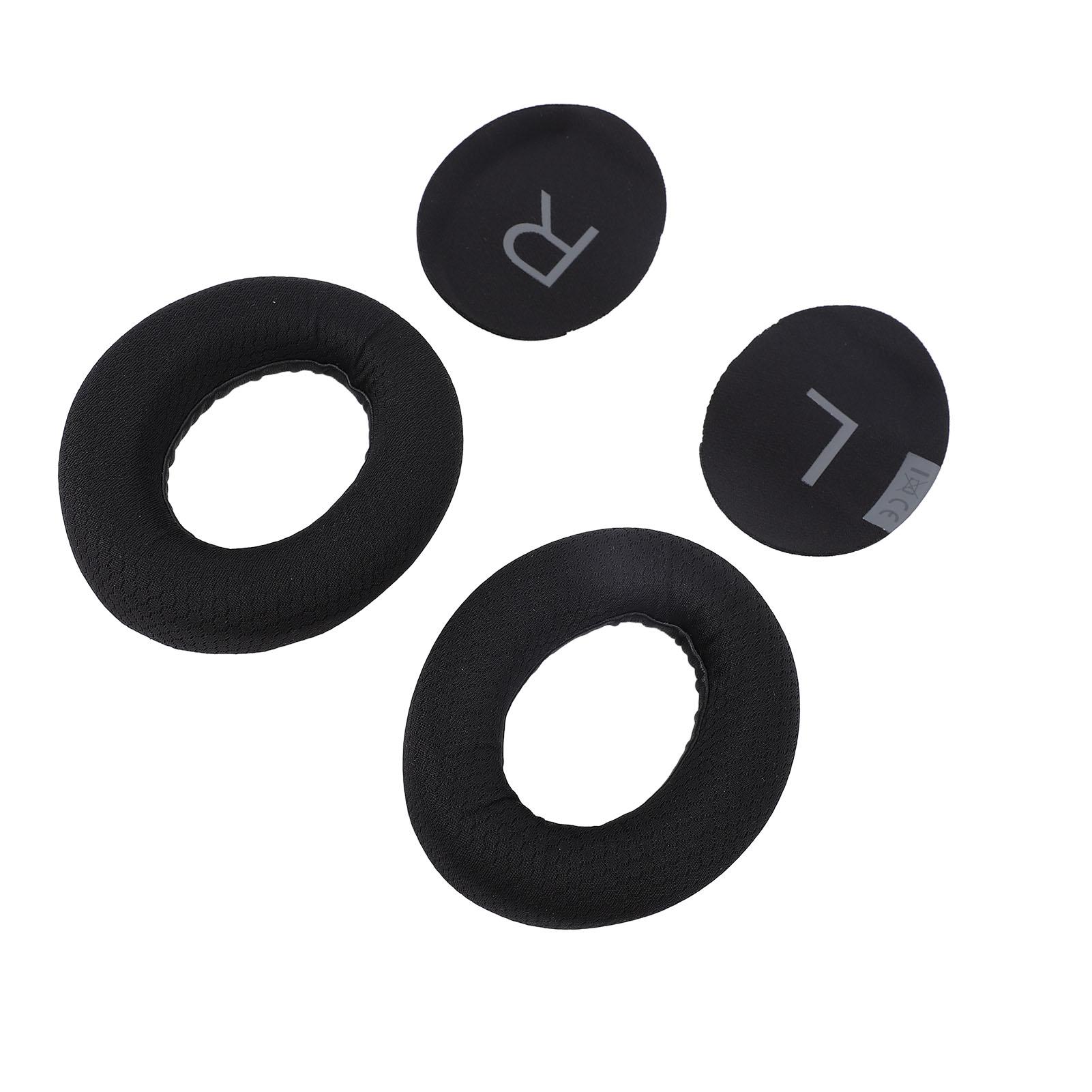 

Headphone Ear Pads Comfortable Breathable Mesh Fabric Ear Cushions Foam Replacement for NC700 чёрный