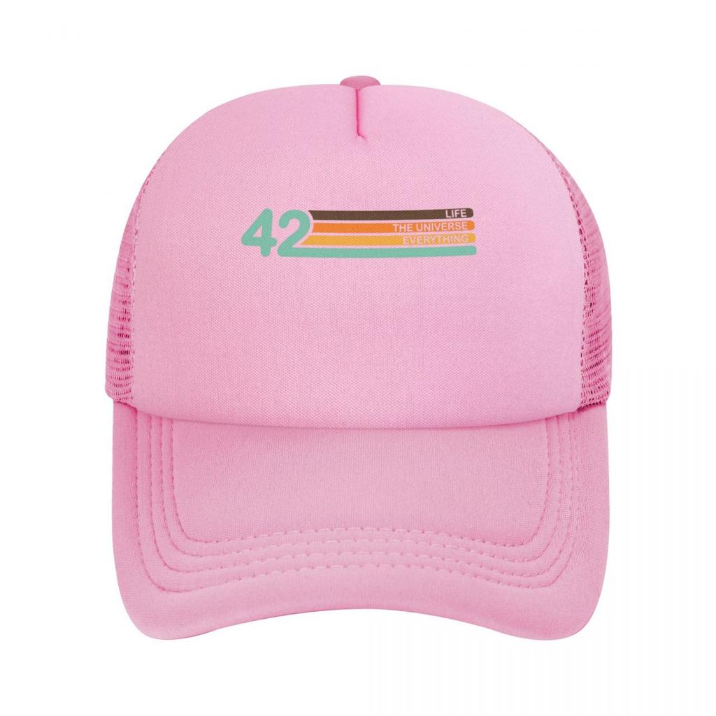 Baseball Caps 42 Life The Universe And Everything Funny Mesh Hats Outdoor Summer Unisex Hats