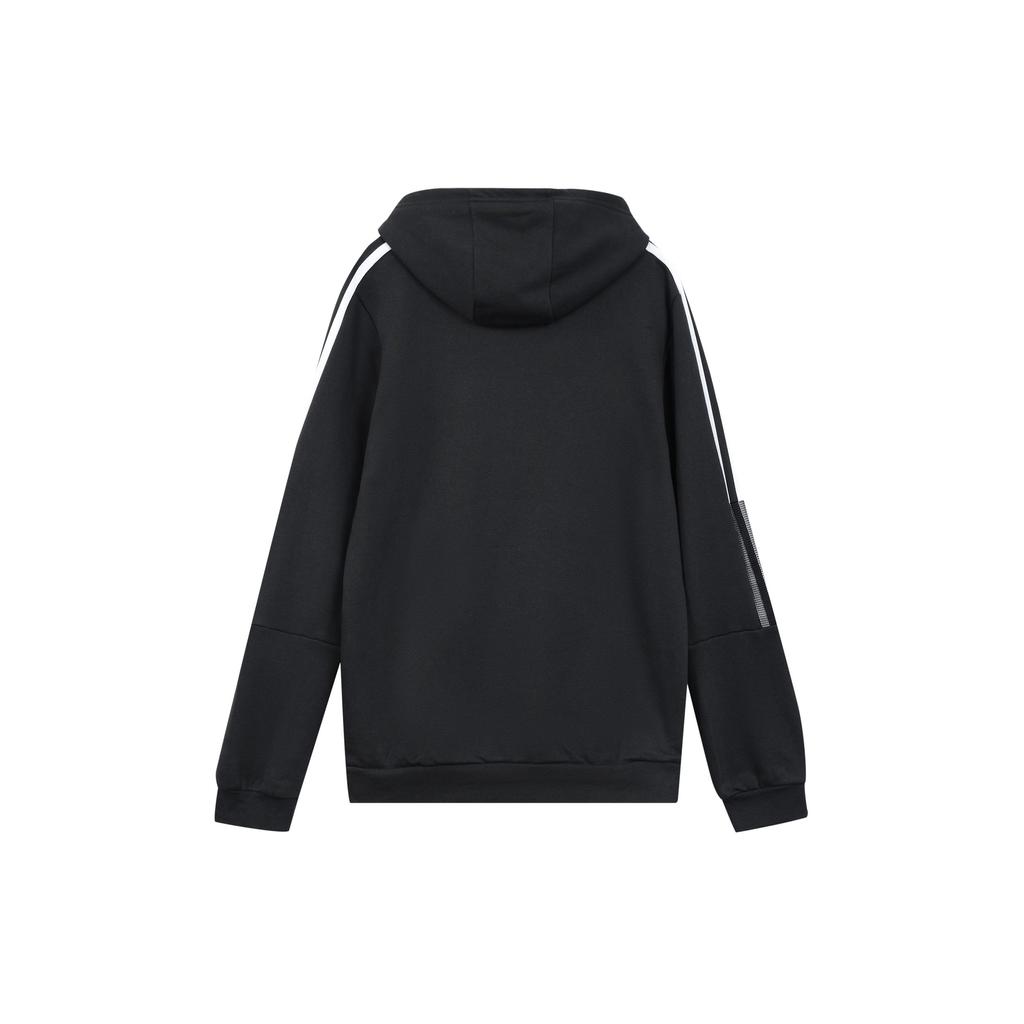 Adidas Ss23 Solid Color Logo Print Hoodie Men Hoodies Black GM7341-BLACK