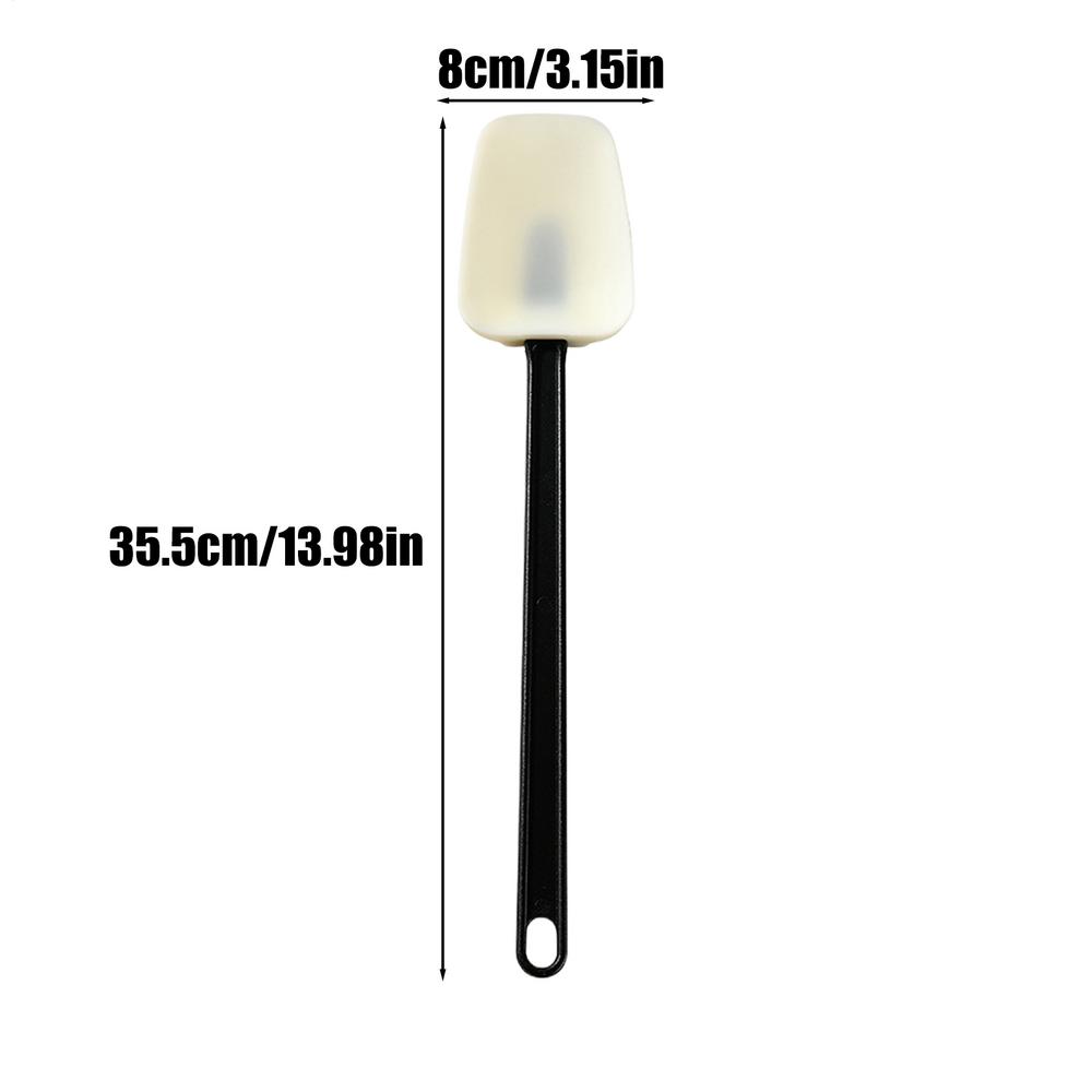 Silicone Cream Spatula Non-stick Butter Spatula Heat-resistant Kitchen Baking Tools DIY Cake Baking Tools Kitchen Accessories