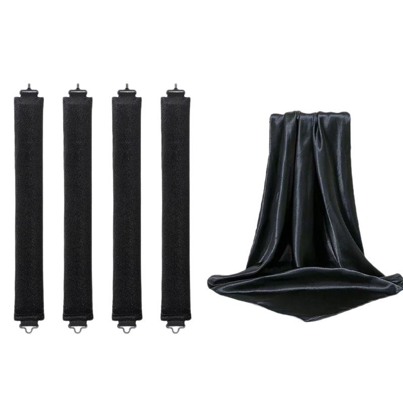 Exclusive 3-Piece No-Heat Curling Iron Set - U-Shaped Sleep Waves In Color Box Packaging