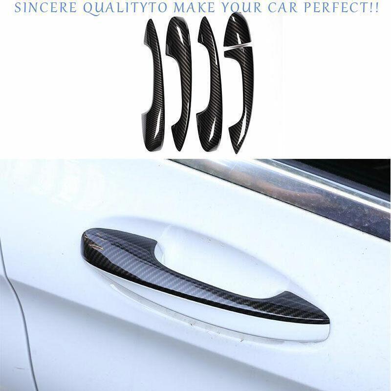 For Benz A-Class W177 2019-2022 ABS Carbon fiber Exterior Side Door Handle Cover