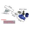 ZSDTRP M10x1.25mm Motorcycle Hydraulic Brake Clutch Master Cylinder Rod System Performance Efficient Transfer Pump