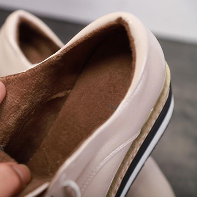 Japanese 2024 New Brock Platform Flatform Shoes Wedge Heel Platform Single Shoes Women's Inner Height Casual British Style HZB