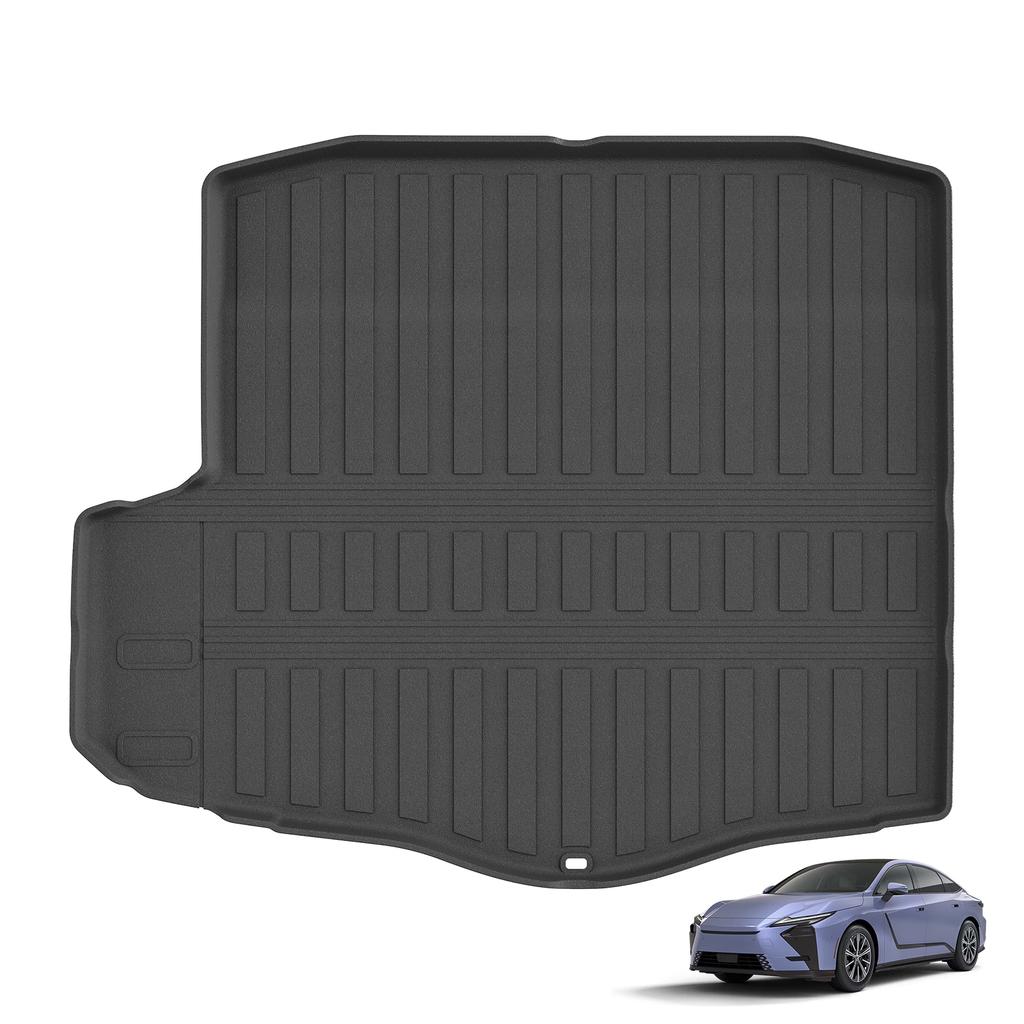 Smabee Left Drive for Lexus ES XZ20 2026+ ES350e/ES500e BEV Car Floor Mats Cargo Trunk Pad TPE 3D Foot Mat Waterproof BLACK