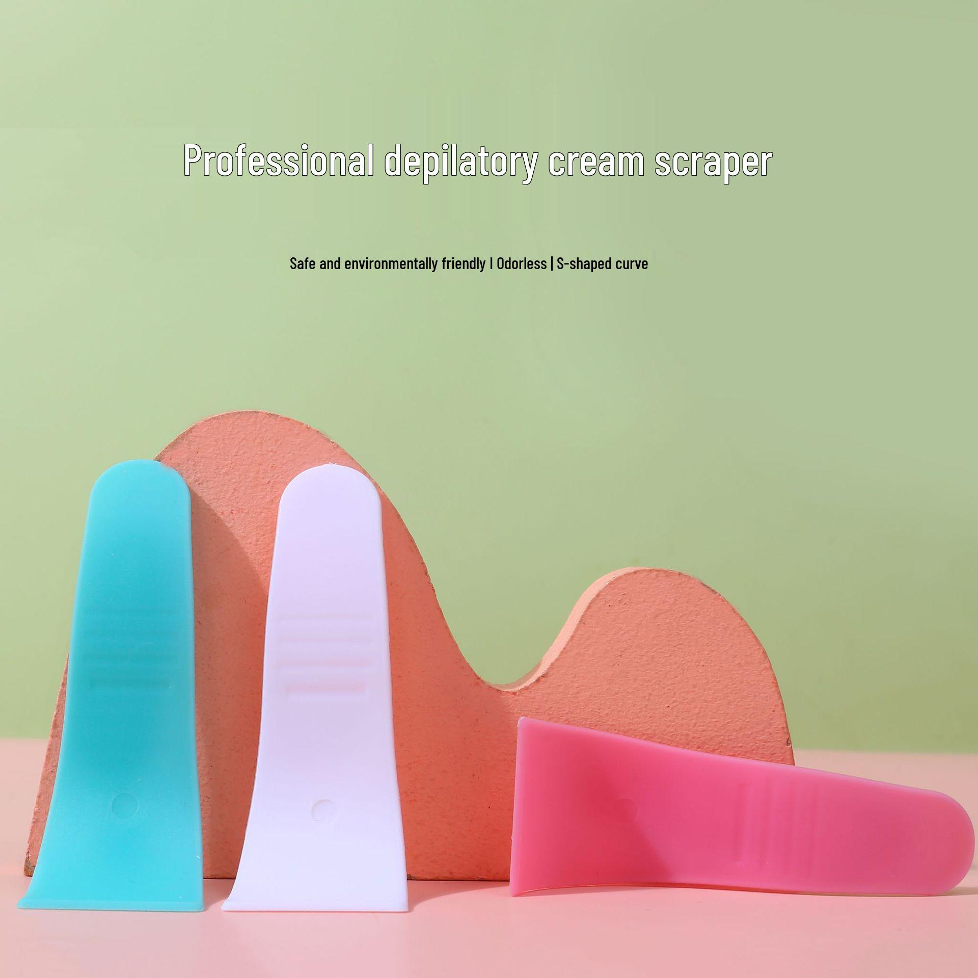 

PP Plastic Depilatory Cream Tool for Armpit and Arm Hair Removal - Customizable Logo