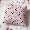 Dot pattern Cushion Cover Premium Comfort Reversible Pillow Cove Two in One Design for Any Room  Car Interior