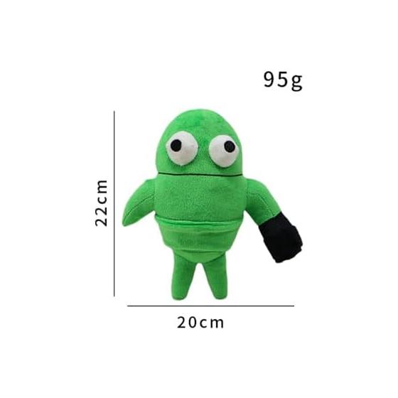 REPO stuffed toy, game monster, character present, gift for Nstar game fans (green)