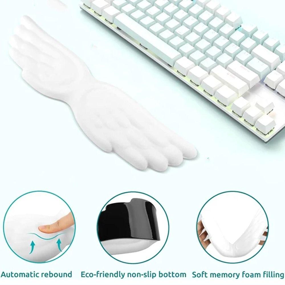 Kreatives ergonomisches Mauskissen Flügeldesign Armband Mauspads Schreibtischzubehör