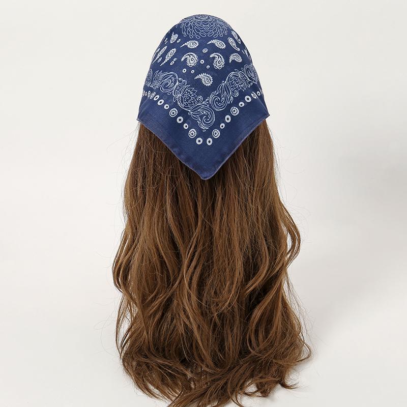 Mode Hip Hop Bandana Outdoor Unisex Schwarzes Haarband Halstuch Kopfbedeckung Handgelenkbandagen Kopftuch Quadratische Schals Taschentuch mit Aufdruck